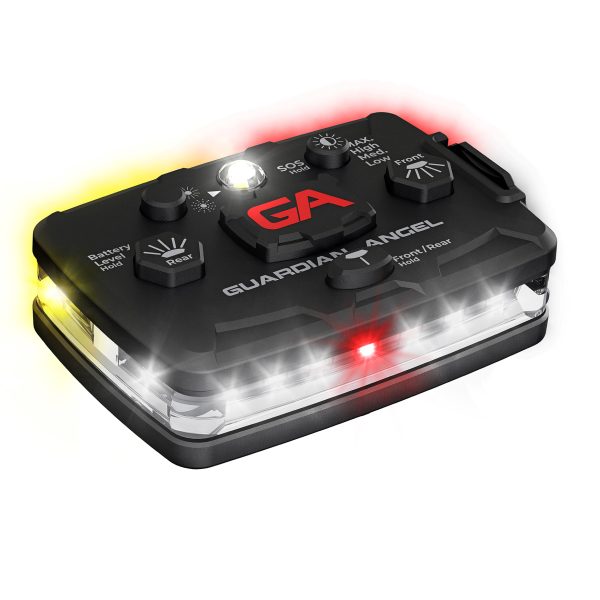 Elite Series White & Red/Yellow Wearable Safety Light
